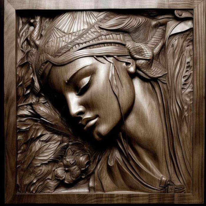 نموذج ثلاثي الأبعاد لآلة CNC 3D Art 